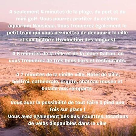 Appartement Vue Mer Boulogne-sur-Mer Eksteriør bilde